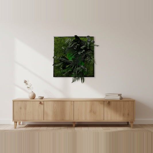 Dschungelbild 50x50 cm - Dream in Green