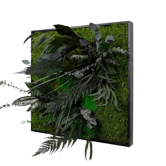 Dschungelbild 55x55 cm - Dream in Green