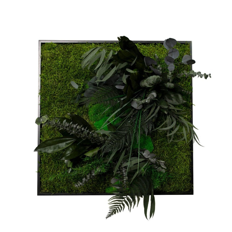 Dschungelbild 55x55 cm - Dream in Green