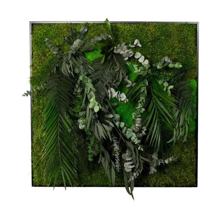 Dschungelbild 80x80 cm - Dream in Green