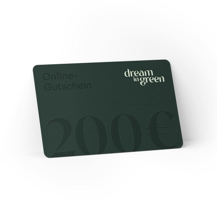 200€ Gutschein für den Dream in Green Online Shop - Dream in Green