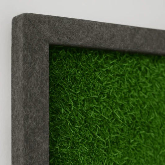 Akustik-Moosbild Hills 140×50 cm - Dream in Green