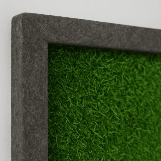 Akustik-Moosbild Lines 140×50 cm - Dream in Green