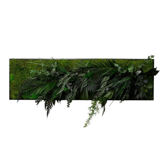 Dschungelbild 140x40 cm - Dream in Green