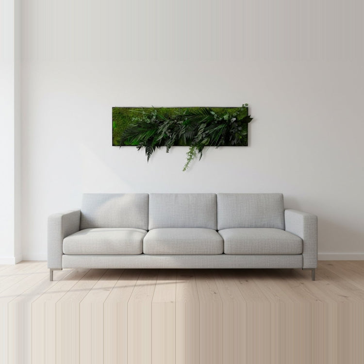 Dschungelbild 150x50 cm - Dream in Green