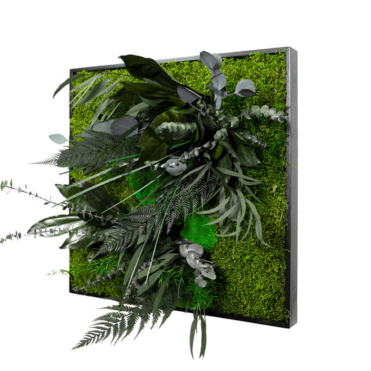 Dschungelbild 55x55 cm - Dream in Green
