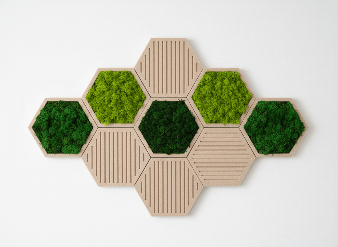 Hexagon 9er - Set - Dream in Green
