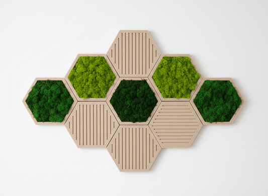 Hexagon 9er - Set - Dream in Green