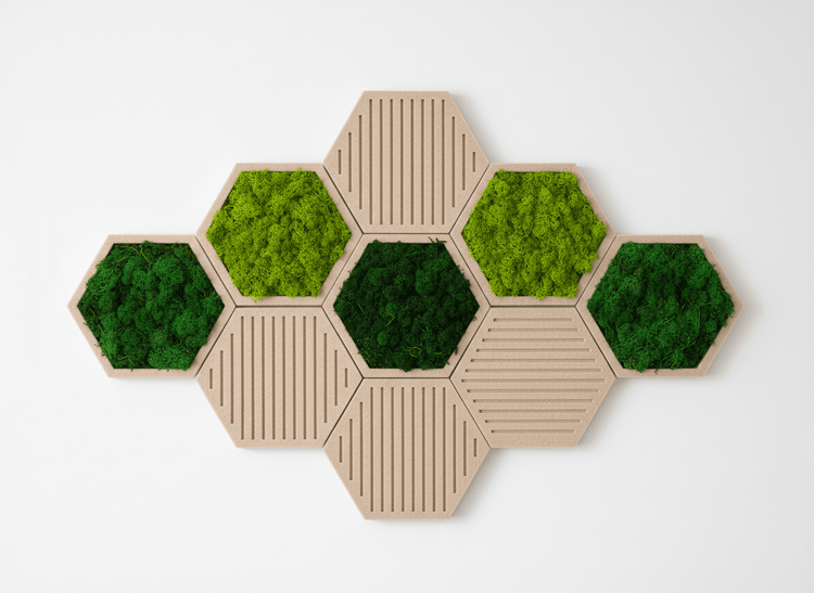 Hexagon 9er - Set - Dream in Green