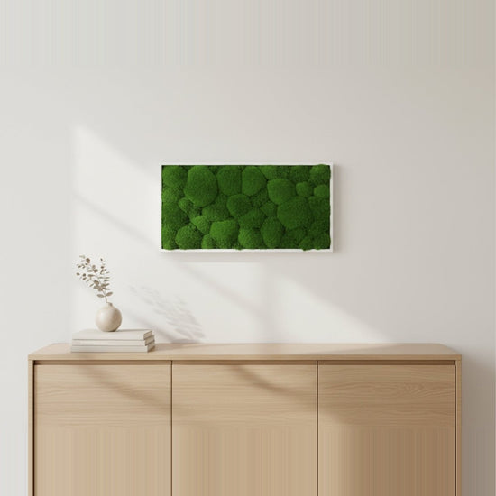 Moosbild Hügelmoos 50x25cm - Dream in Green