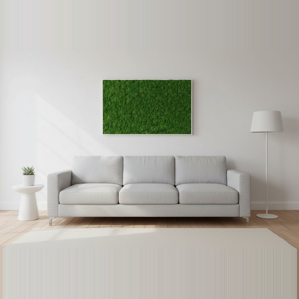 Moosbild Islandmoos 100x50 cm - Dream in Green