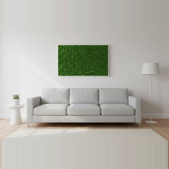 Moosbild Islandmoos 100x50 cm - Dream in Green