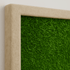 Moosbild Islandmoos 50x25 cm – Rahmen Beige - Dream in Green