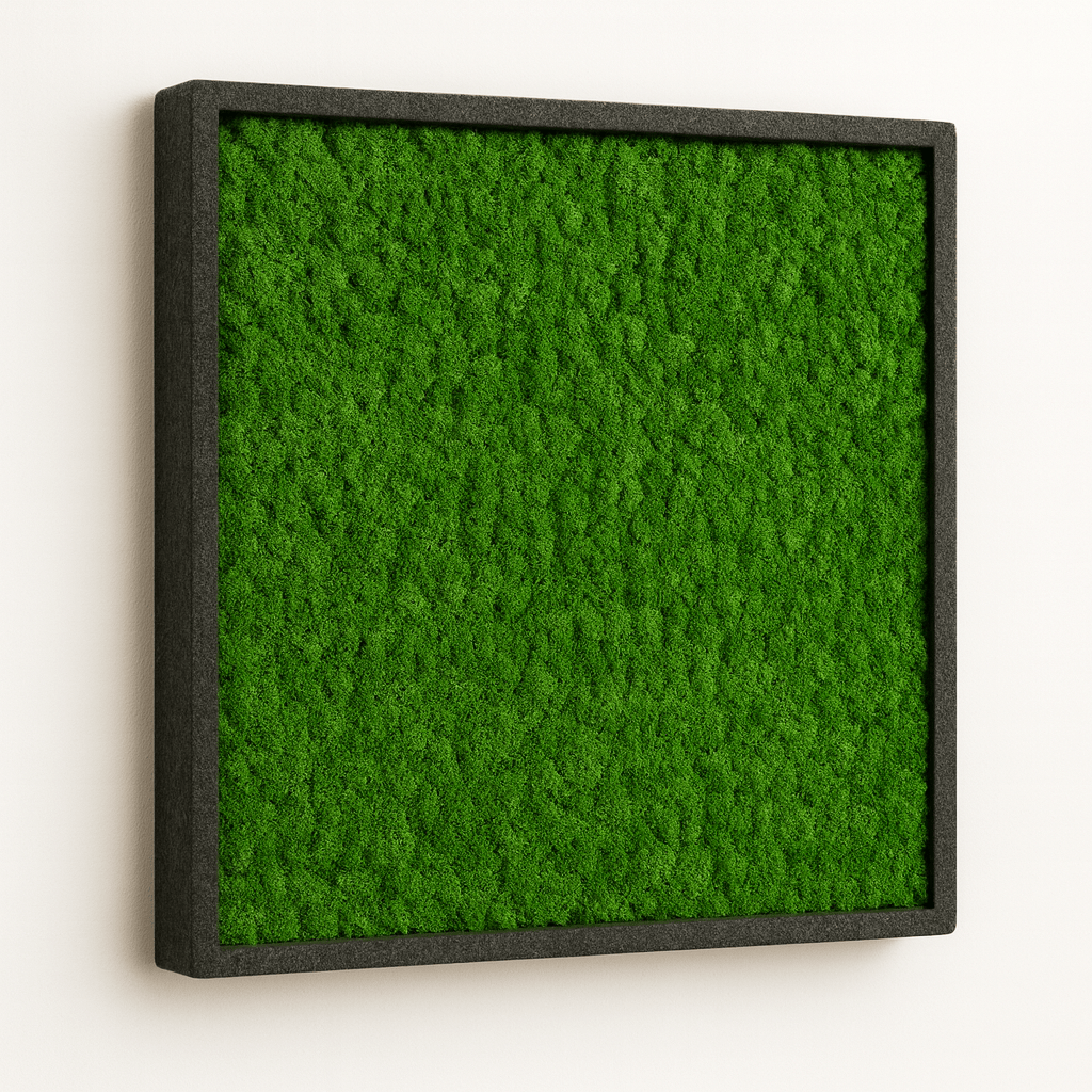 Moosbild Islandmoos 50x50 cm - Dream in Green