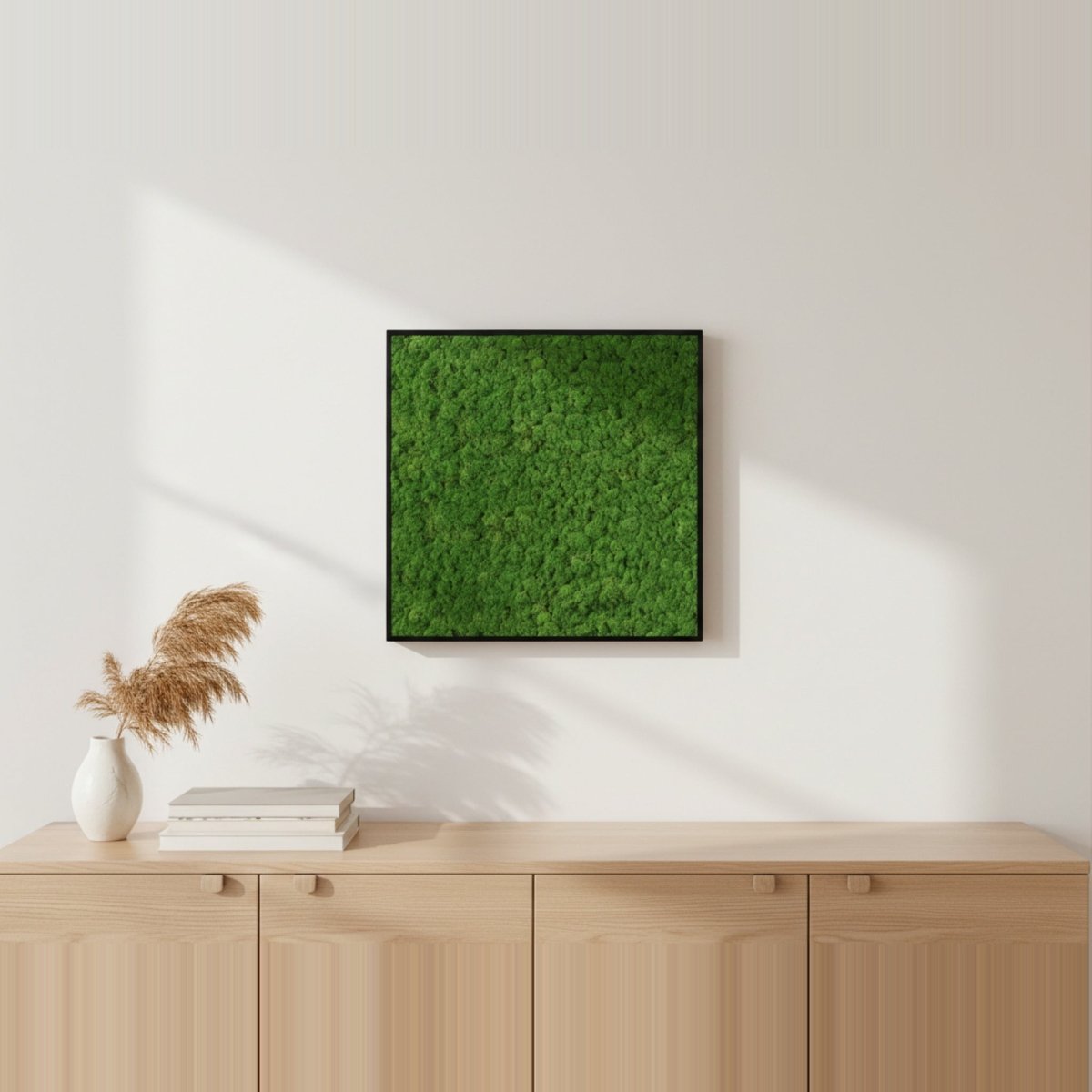 Moosbild Islandmoos 50x50 cm - Dream in Green