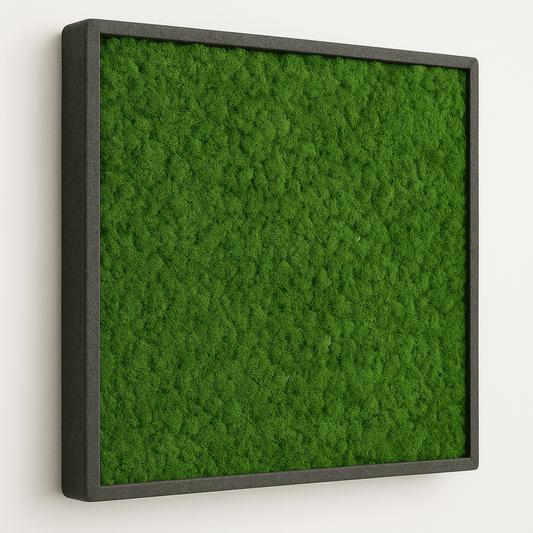 Moosbild Islandmoos 75x75 cm - Dream in Green