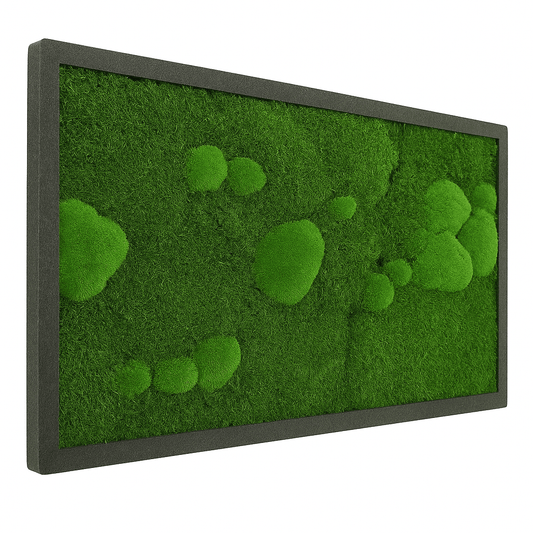 Moosbild Mixmoos 100x60cm - Dream in Green