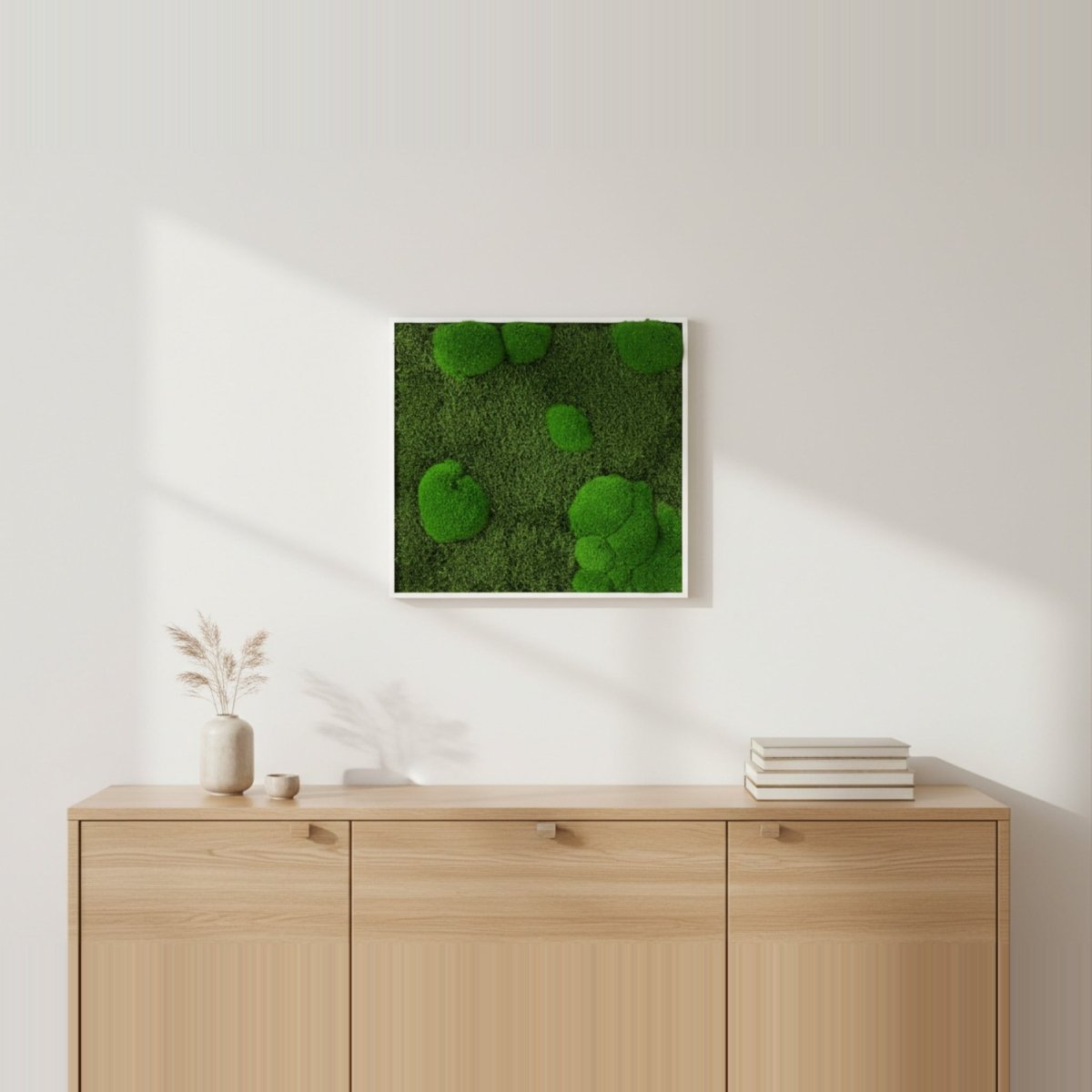 Moosbild Mixmoos 50x50cm - Dream in Green