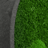 Moosbild Mixmoos Rund 50cm - Dream in Green