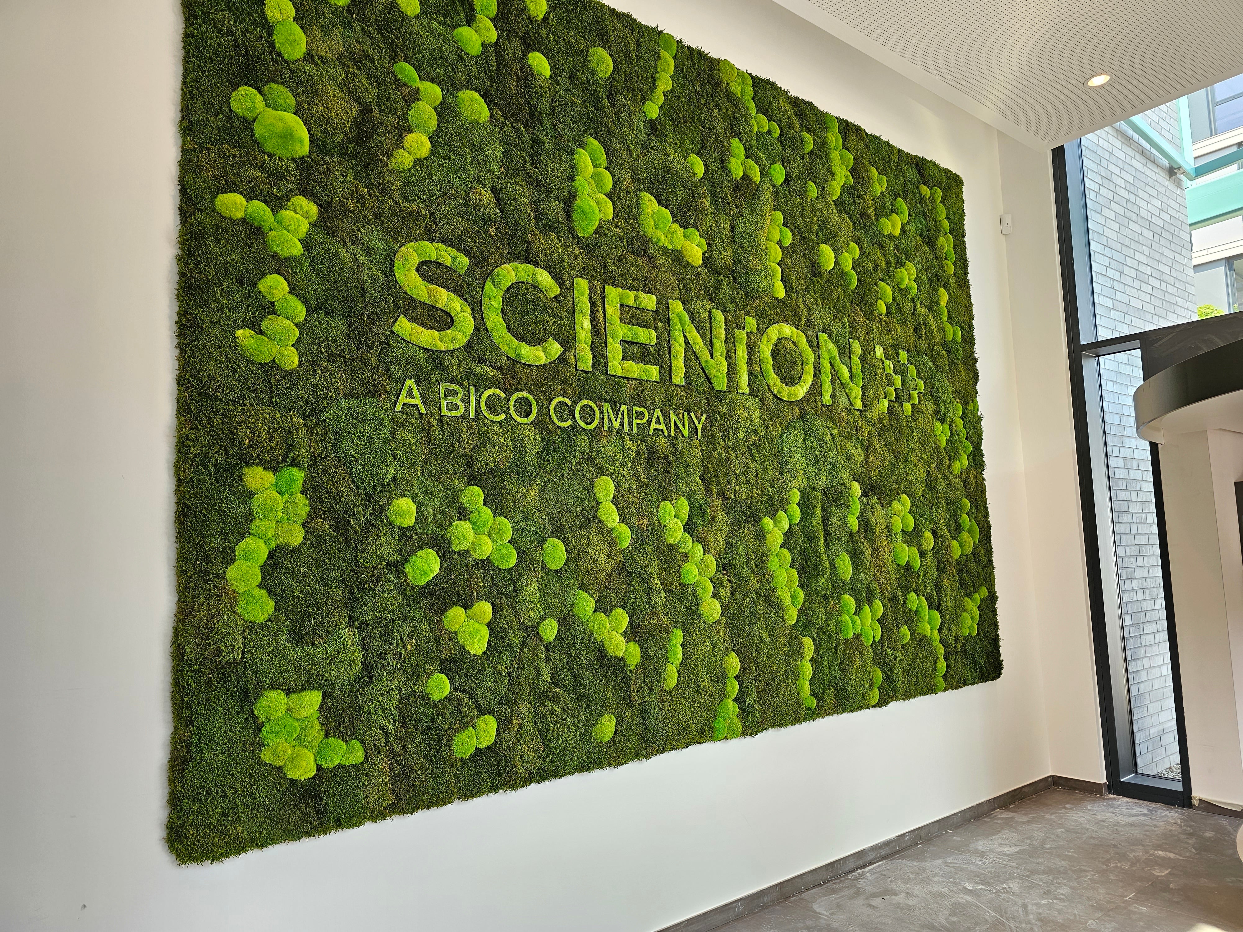 Sciention Mooswand Logo